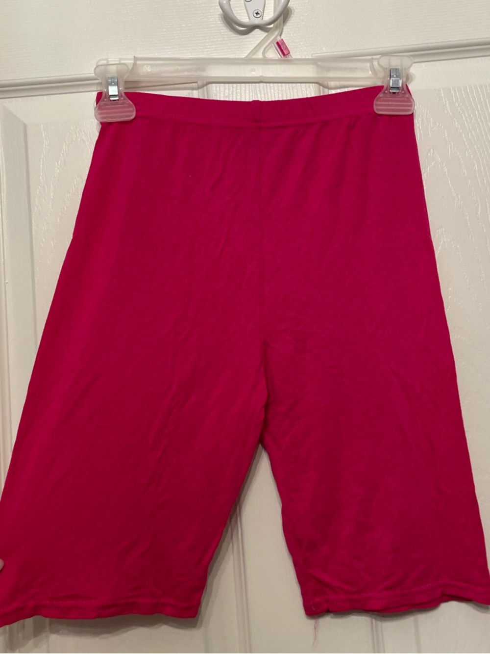 PrettyLittleThing Bright Pink High-Rise Bike Shorts